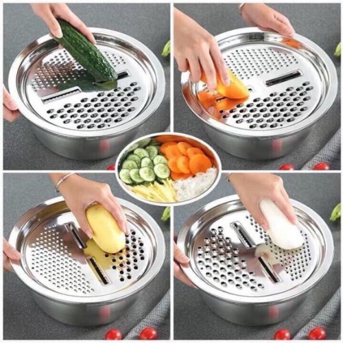 BỘ 3 MÓN INOX BÀO HOA QUẢ- NẠO RAU CỦ