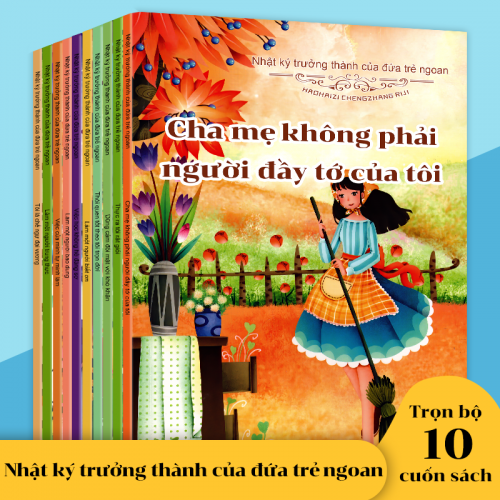 BỘ SÁCH 10 QUYỂN NHẬT KÝ TRƯỞNG THÀNH CỦA ĐỨA TRẺ NGOAN