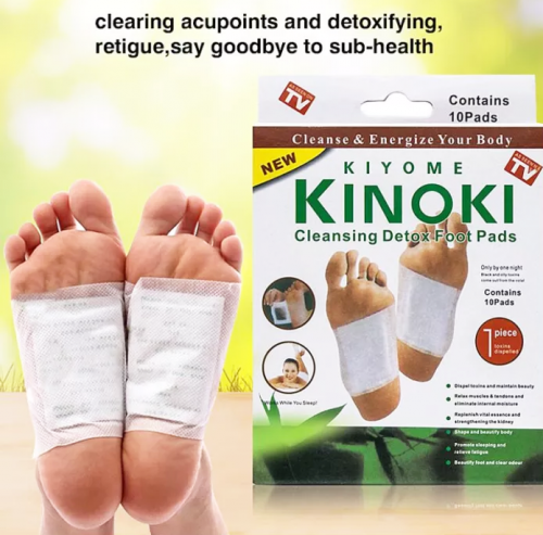 HỘP 10 CÁI MIẾNG DÁN CHÂN GIẢI ĐỘC KINOKI