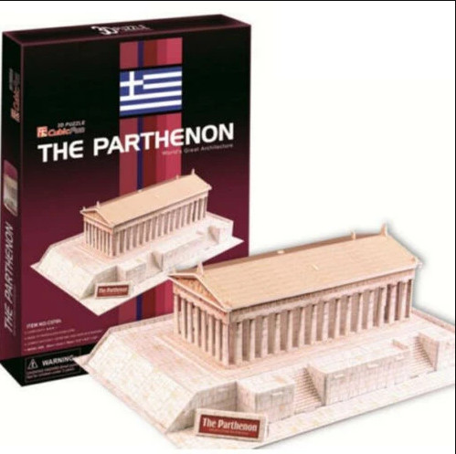 🍀✨🌸 Bộ đồ chơi xếp hình 3D Puzzle THE PARTHENON 25 chi tiết