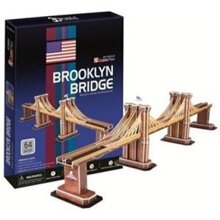 🍀✨🌸 Bộ đồ chơi xếp hình 3D Puzzle BROOKLYN BRIDGE 64 chi tiết