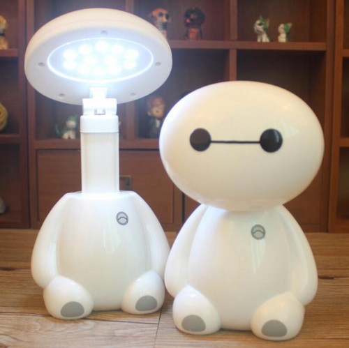 Đèn led để bàn BayMax (Đèn học để bàn hình thú)