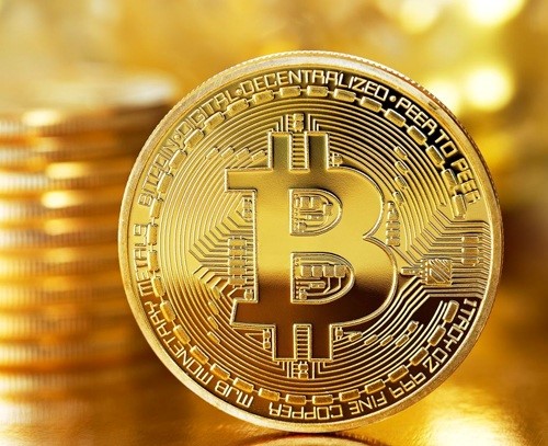 ĐỒNG XU BITCOIN MẠ VÀNG