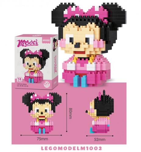 LEGO CHUỘT MINNIE M1002 83X75X52MM