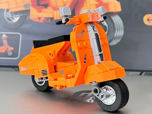 Lego Kazi KY 6123 - Mô hình xe máy Vespa-S50 - 144 x 99mm - 157 mảnh ghép1