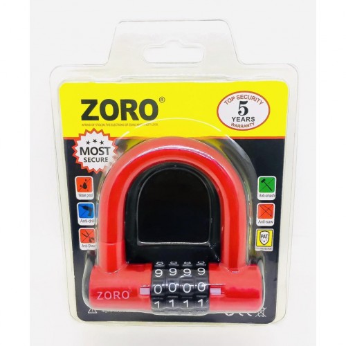 Ổ KHOÁ ZORO MÃ SỐ 4 CON