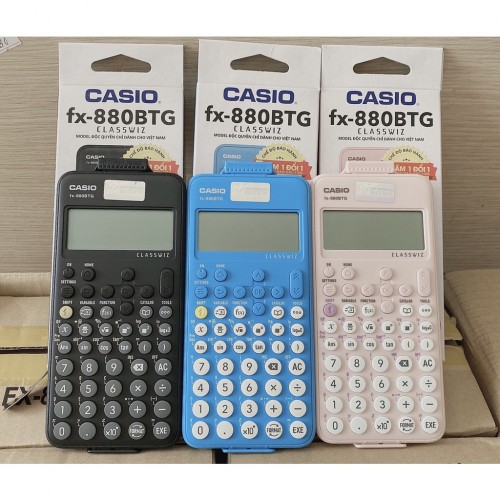 Máy Tính CASIO FX-880BTG Nhập khẩu chính hãng