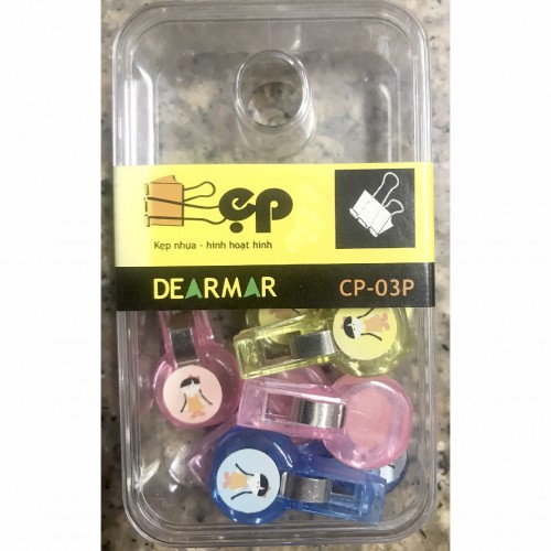 Kẹp DEARMAR CP-03P - Kẹp nhựa hoạt hình