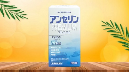 Viên uống hỗ trợ điều trị Gout Anserine Premium 120 viên1