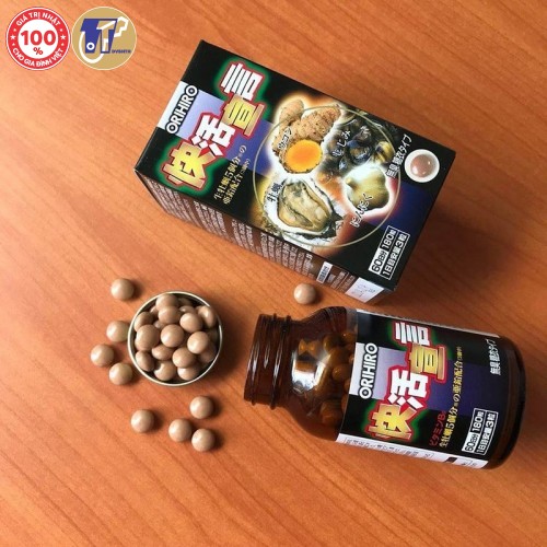 Tinh chất hàu tươi – tỏi – nghệ hỗ trợ tăng cường sinh lực nam Orihiro 180 viên - HÀNG NHẬT NỘI ĐỊA