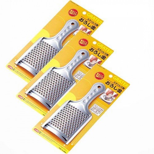 Bàn nạo inox mài nhỏ thực phẩm có tay cầm- HÀNG NHẬT NỘI ĐỊA