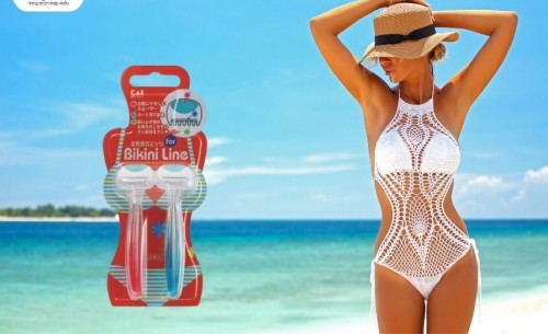 Set 2 dao cạo vùng Bikini KAI Nhật Bản- HÀNG NHẬT NỘI ĐỊA