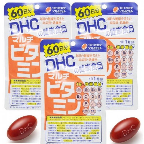 Viên uống bổ sung vitamin tổng hợp DHC 60 viên- HÀNG NHẬT NỘI ĐỊA