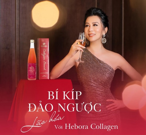 Nước uống đẹp da Collagen Enrich Hebora 500ml - HÀNG NHẬT NỘI ĐỊA