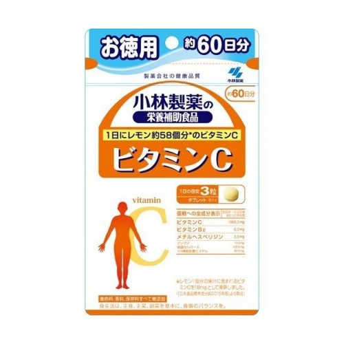 Viên uống bổ sung Vitamin C Kobayashi 180 viên- HÀNG NHẬT NỘI ĐỊA