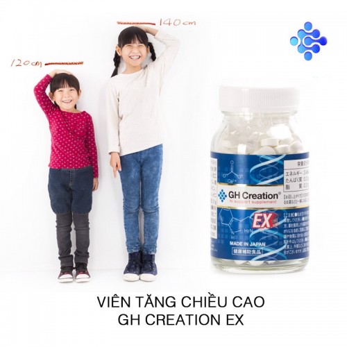 Viên uống hỗ trợ tăng chiều cao GH Creation 270 viên- HÀNG NHẬT NỘI ĐỊA