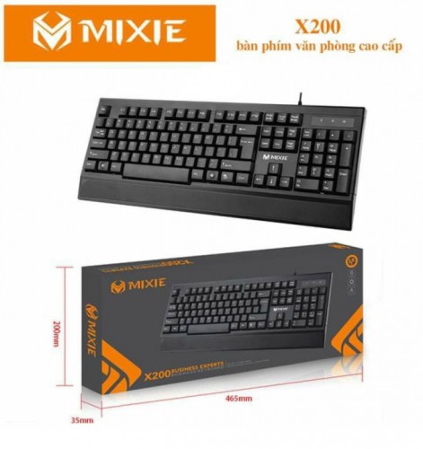 Bàn phím Mixie X200 USB -THÁI LAN